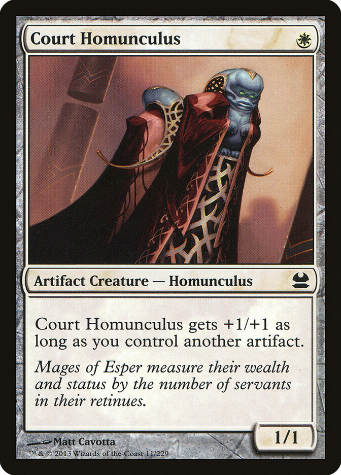 Court Homunculus — Modern Masters 11/229