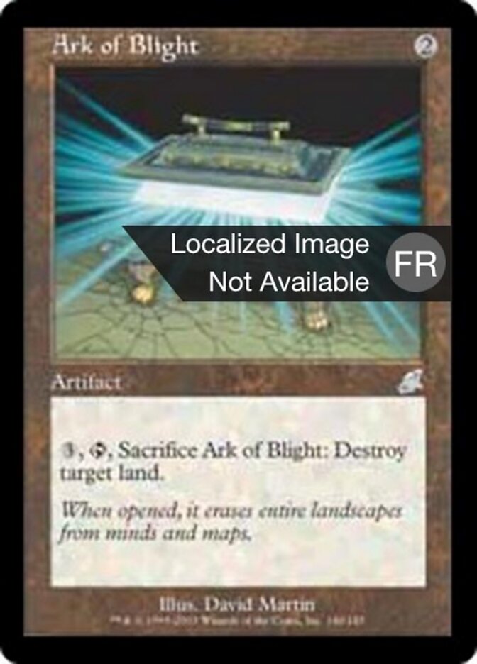 Arche de flétrissement — Scourge 140/143