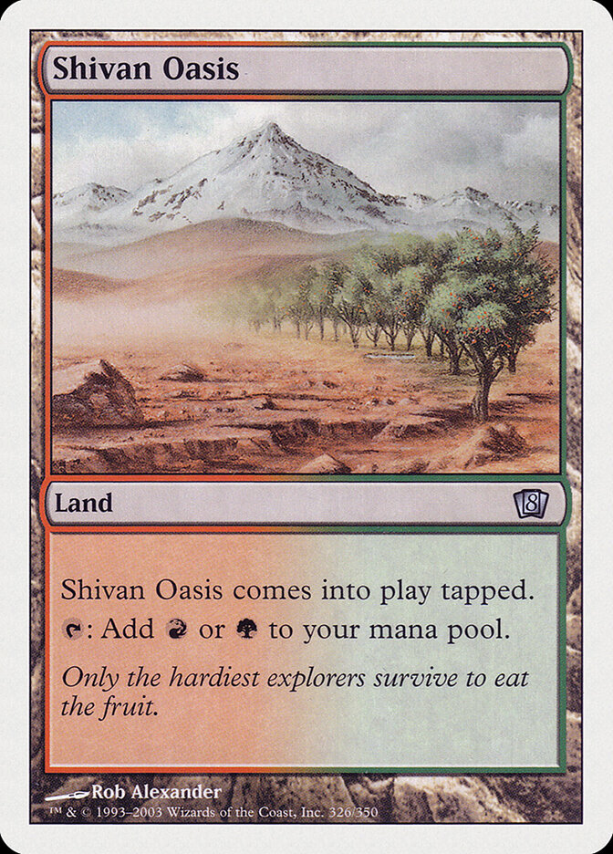 Oasis shivâne — Eighth Edition 326/710