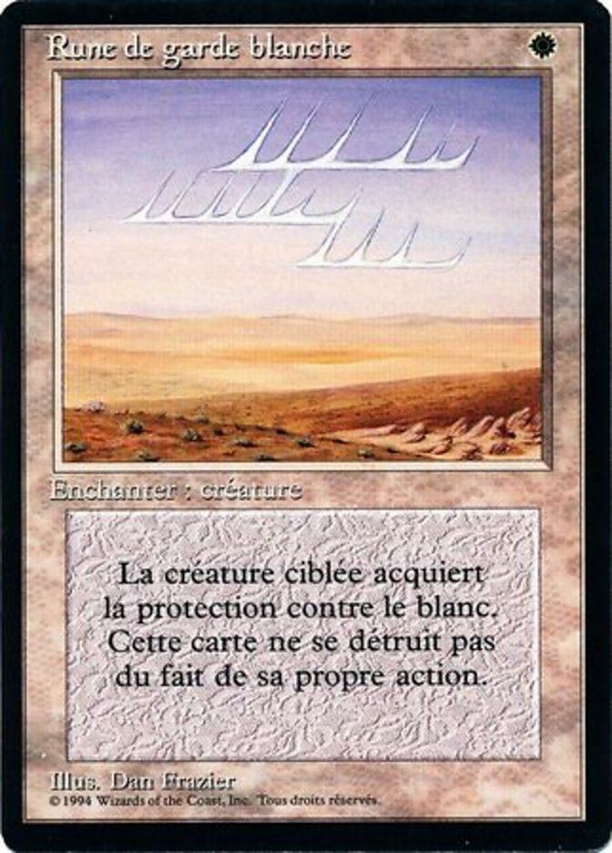 White Ward — Foreign Black Border 45/307