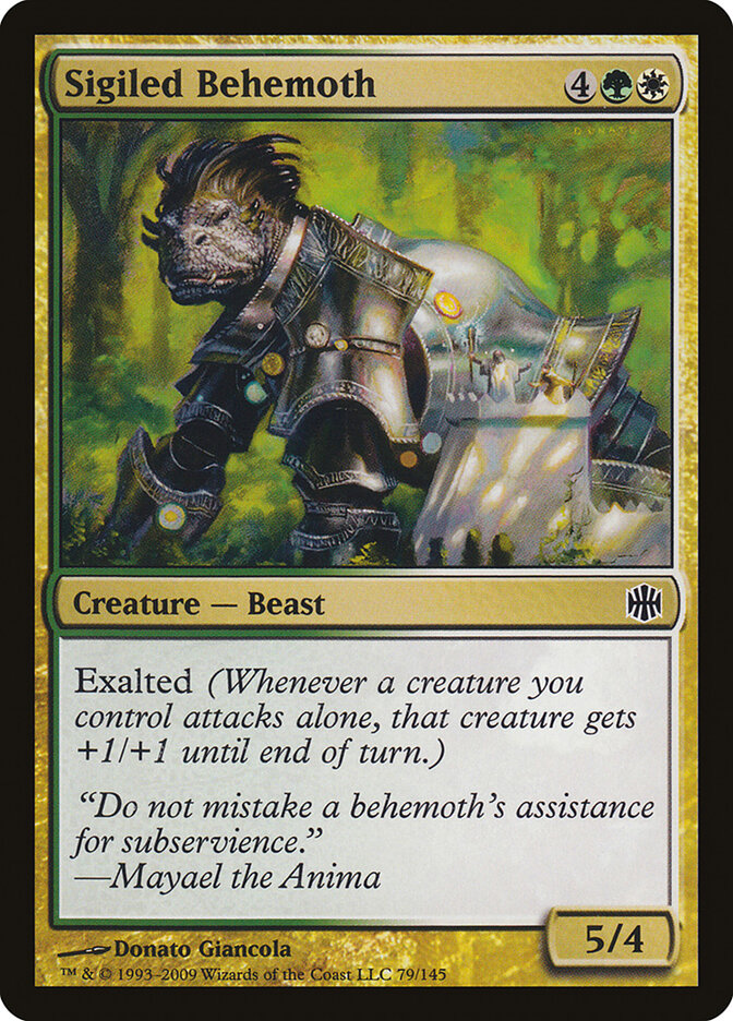 Sigiled Behemoth — Alara Reborn 79/145