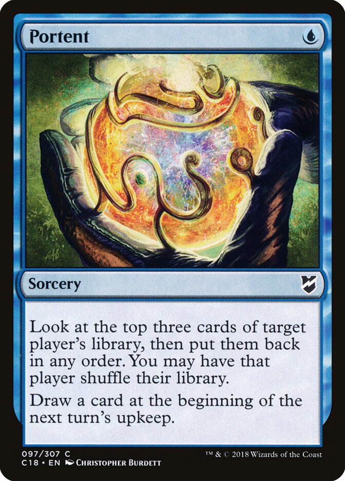 Portent — Commander 2018 97/307