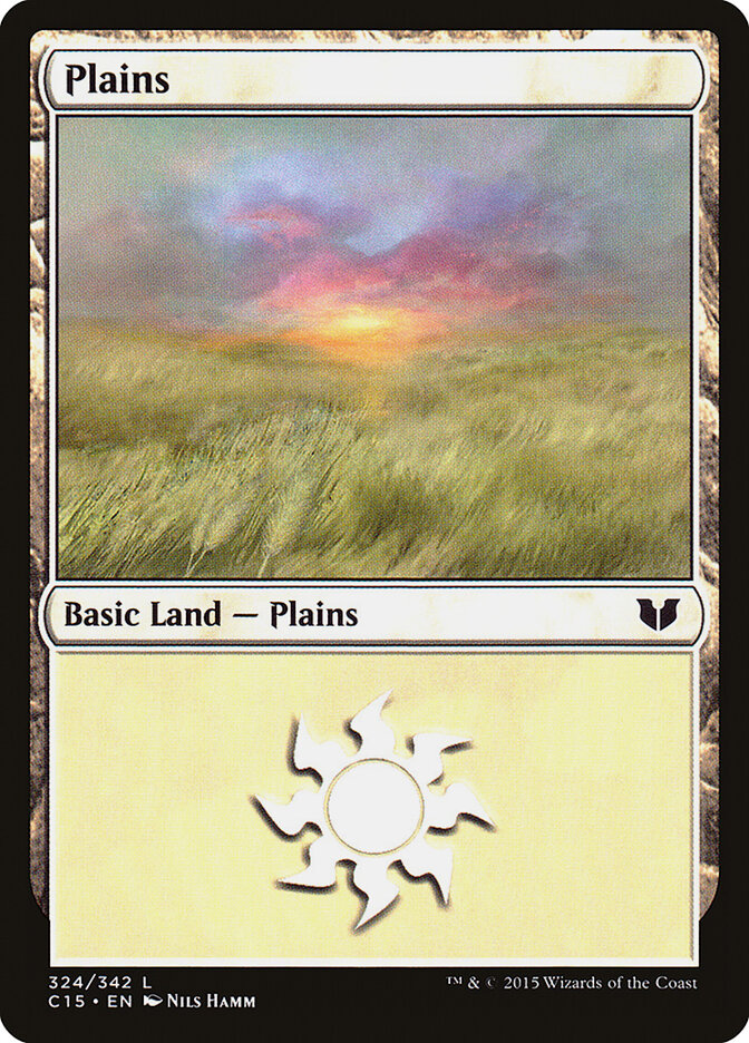 Plains — Commander 2015 324/342