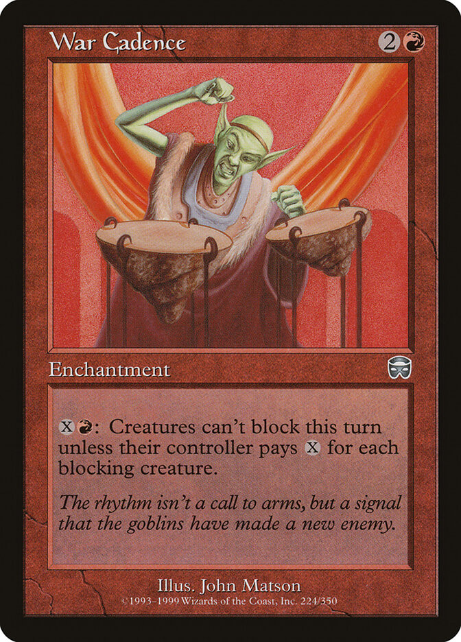 War Cadence — Mercadian Masques 224/350