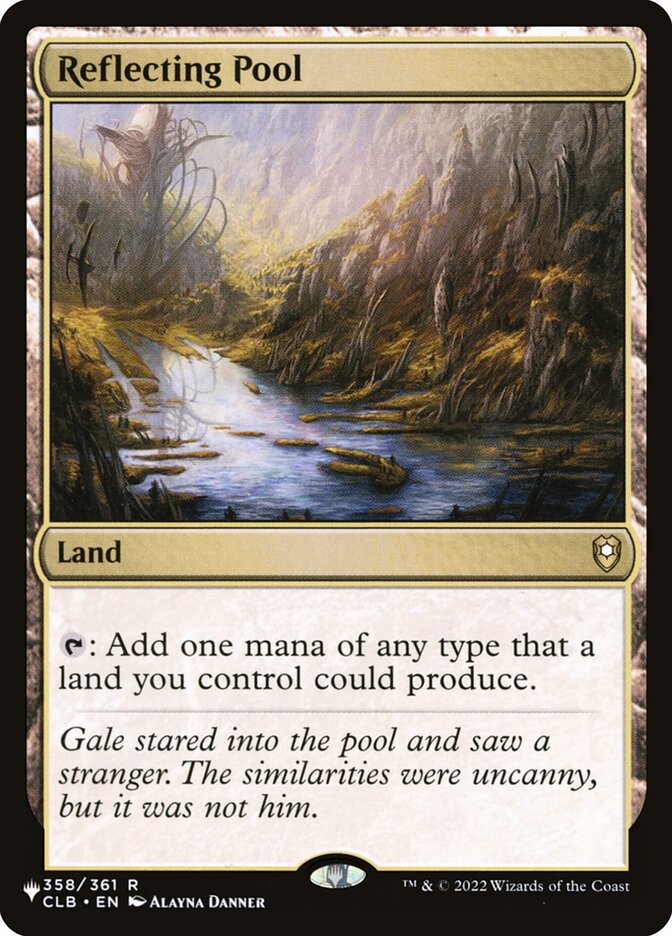 Reflecting Pool — The List CLB-358/5581