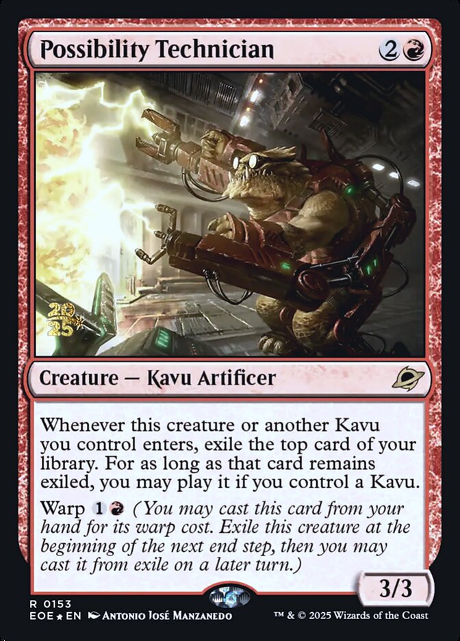 Possibility Technician — Edge of Eternities Promos 153s/160