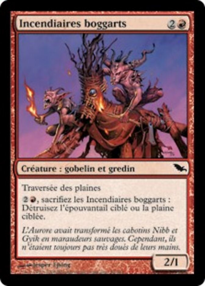 Incendiaires boggarts — Shadowmoor 85/302