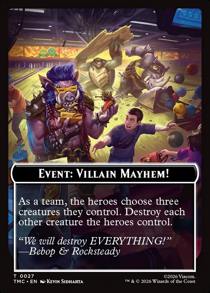 Event: Villain Mayhem! — Teenage Mutant Ninja Turtles Eternal Tokens 27/31
