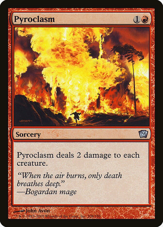 Pyroclasm — Ninth Edition 208★/709
