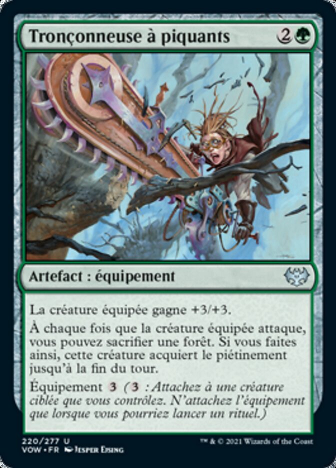 Tronçonneuse à piquants — Innistrad: Crimson Vow 220/423