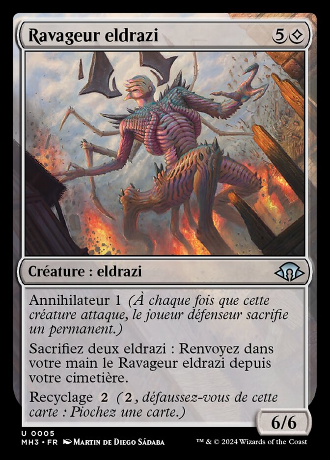 Ravageur eldrazi — Modern Horizons 3 5/528