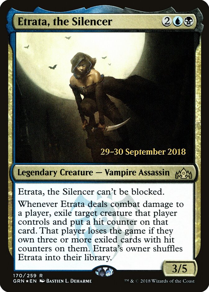 Etrata, the Silencer — Guilds of Ravnica Promos 170s/84