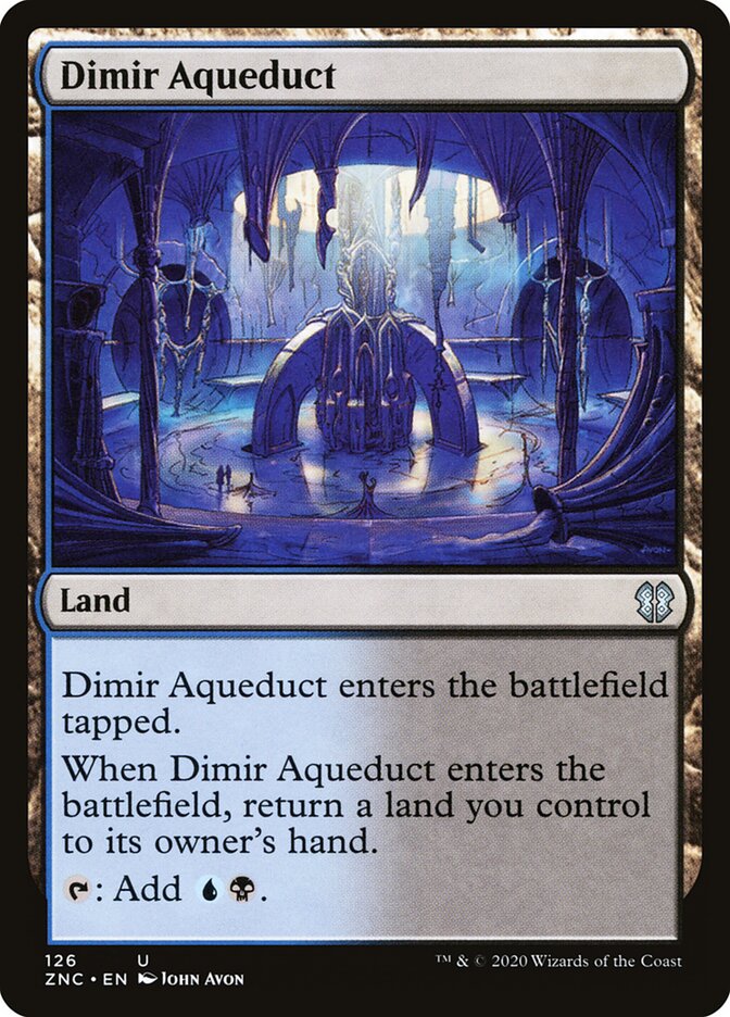 Dimir Aqueduct — Zendikar Rising Commander 126/142