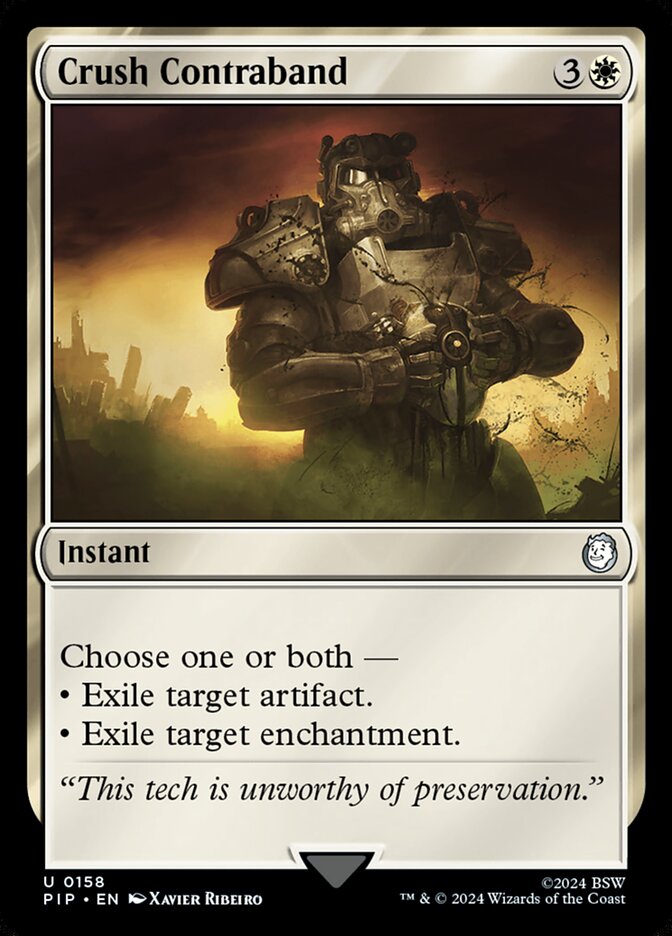 Crush Contraband — Fallout 158/1068