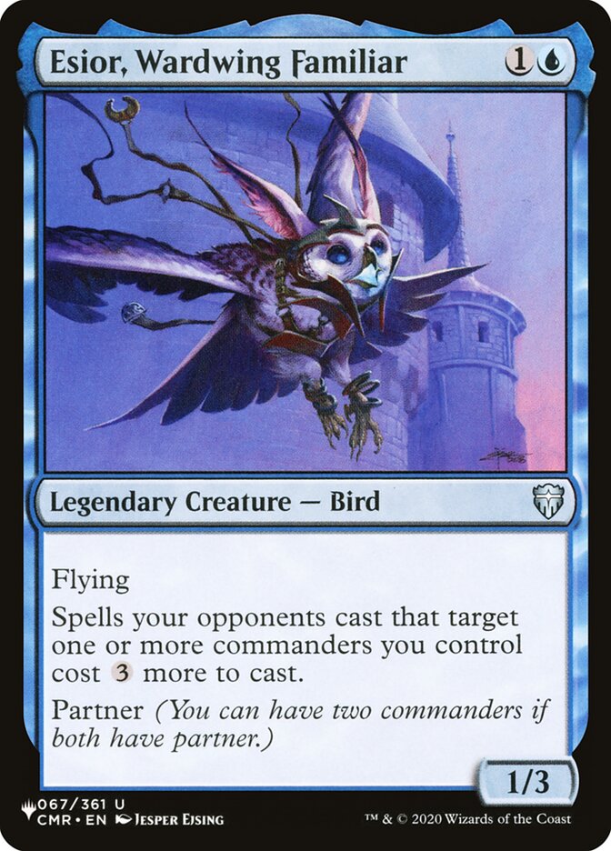 Esior, Wardwing Familiar — The List CMR-67/5581