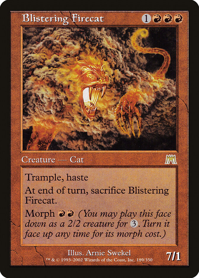 Chatfeu incandescent — Onslaught 189/350