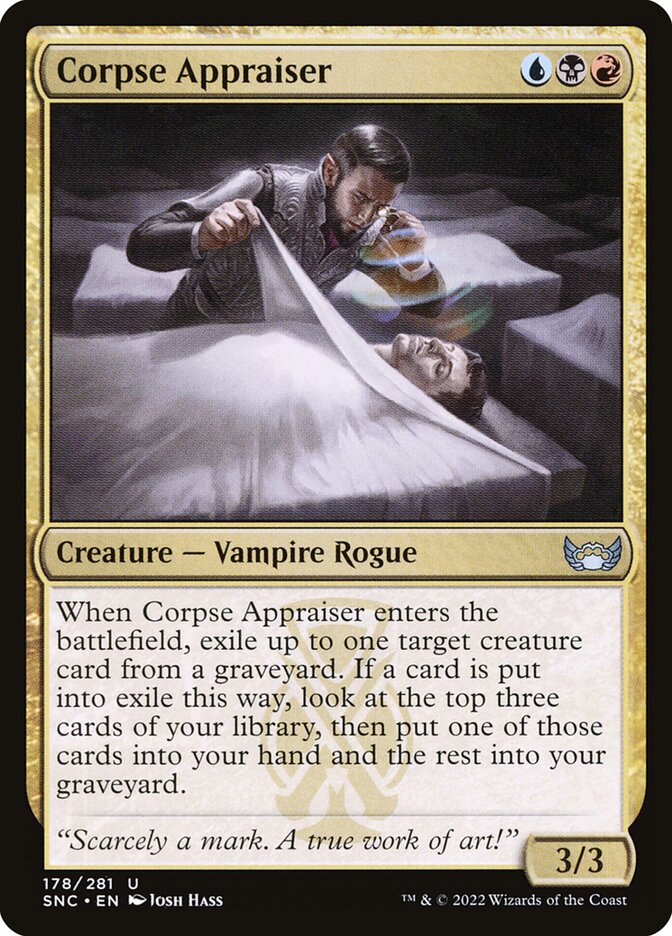 Corpse Appraiser — Streets of New Capenna 178/513
