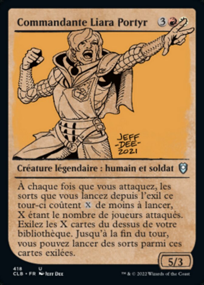 Commandante Liara Portyr — Commander Legends: Battle for Baldur's Gate 418/936