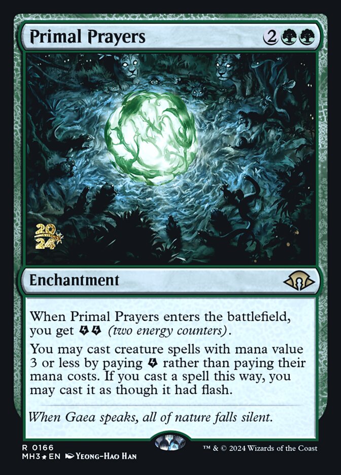 Primal Prayers — Modern Horizons 3 Promos 166s/92