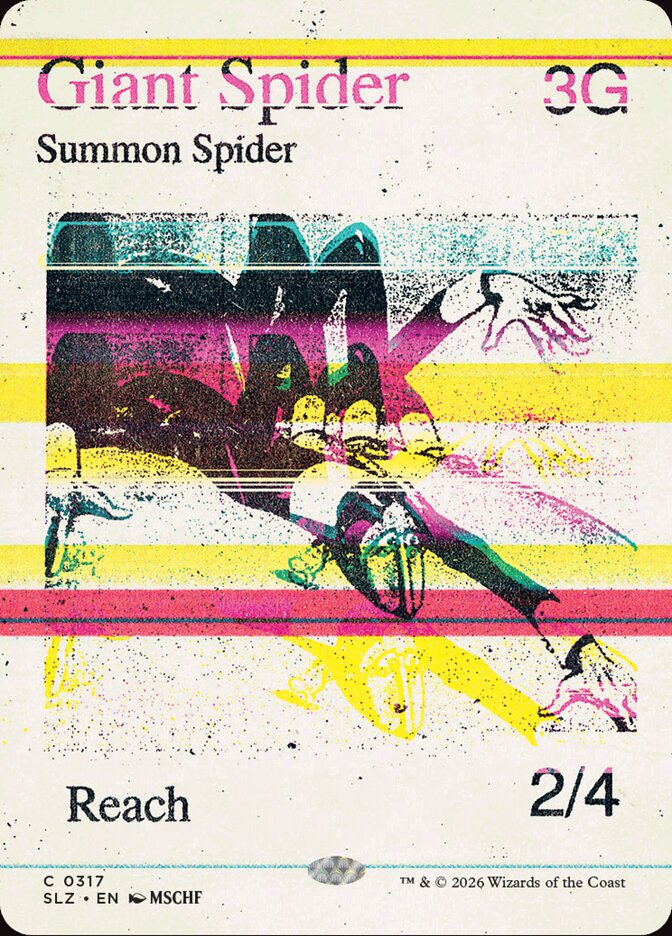 Giant Spider — The Zeta Set 317/363