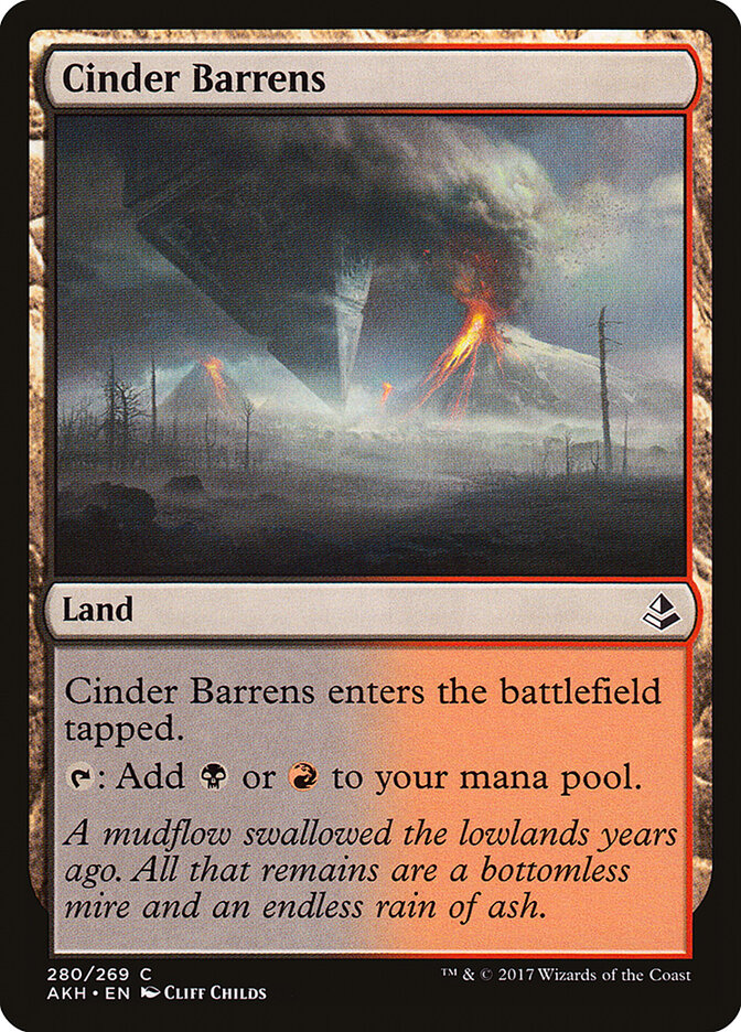 Cinder Barrens — Amonkhet 280/287