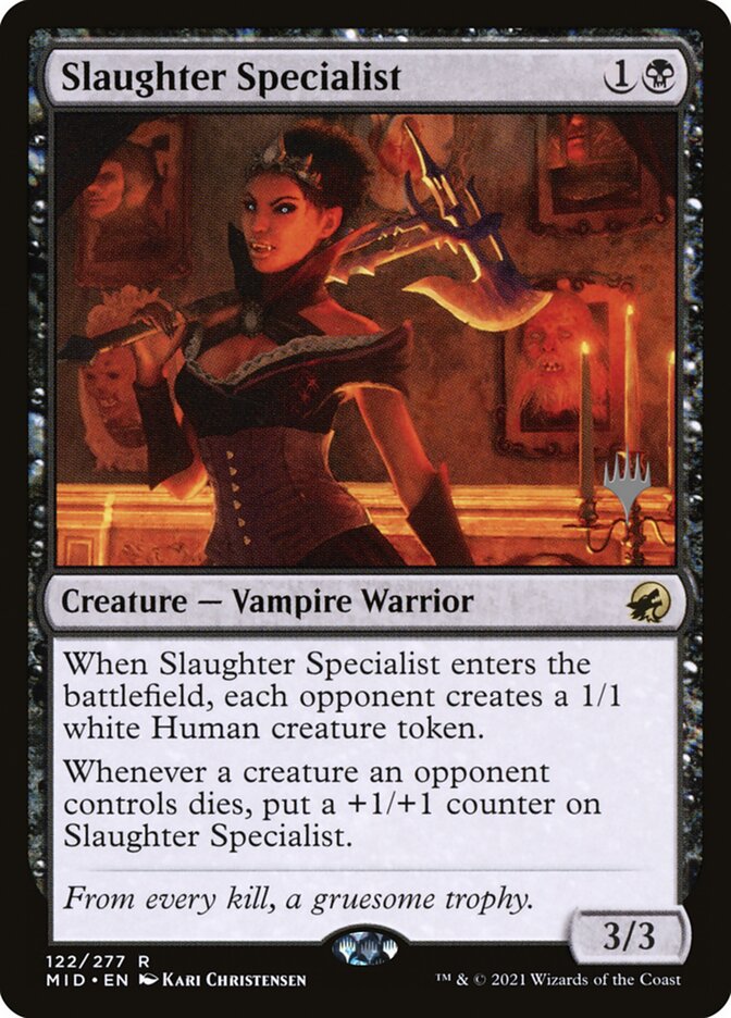 Slaughter Specialist — Innistrad: Midnight Hunt Promos 122p/155
