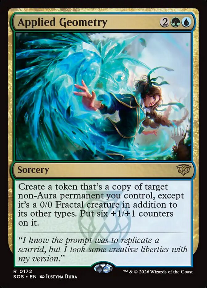Applied Geometry — Secrets of Strixhaven Promos 172p/80