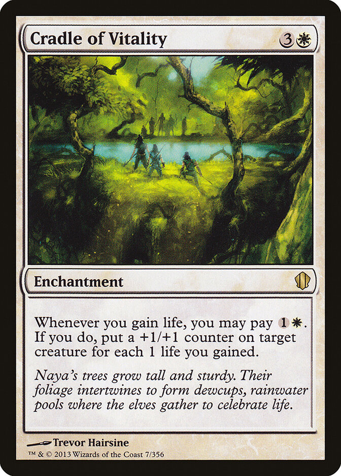 Cradle of Vitality — Commander 2013 7/356