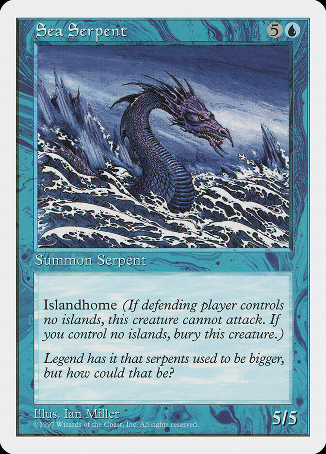 Sea Serpent — Fifth Edition 118/455
