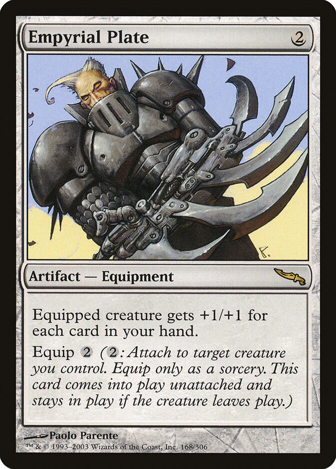 Plaque empyrée — Mirrodin 168/306