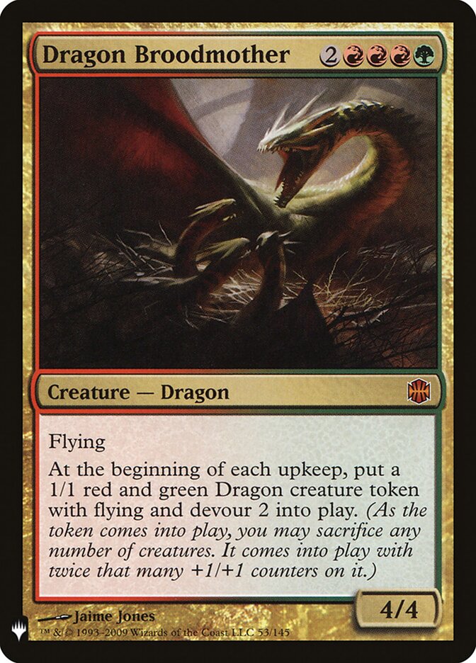 Dragon Broodmother — The List ARB-53/5581