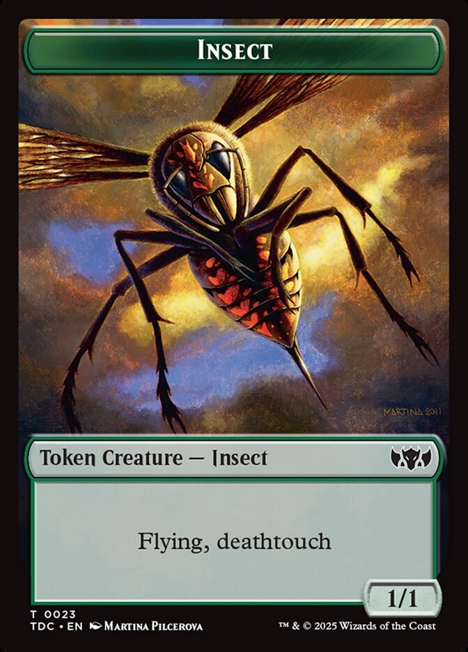 Insect — Tarkir: Dragonstorm Commander Tokens 23/34