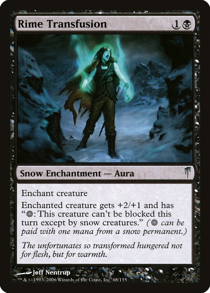 Rime Transfusion — Coldsnap 68/155