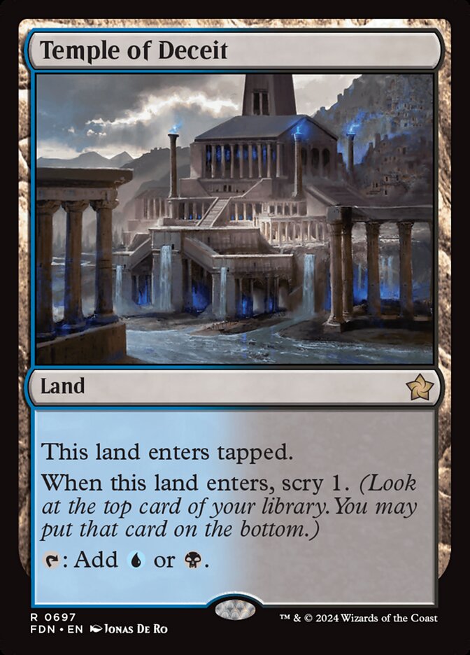 Temple of Deceit — Foundations 697/771