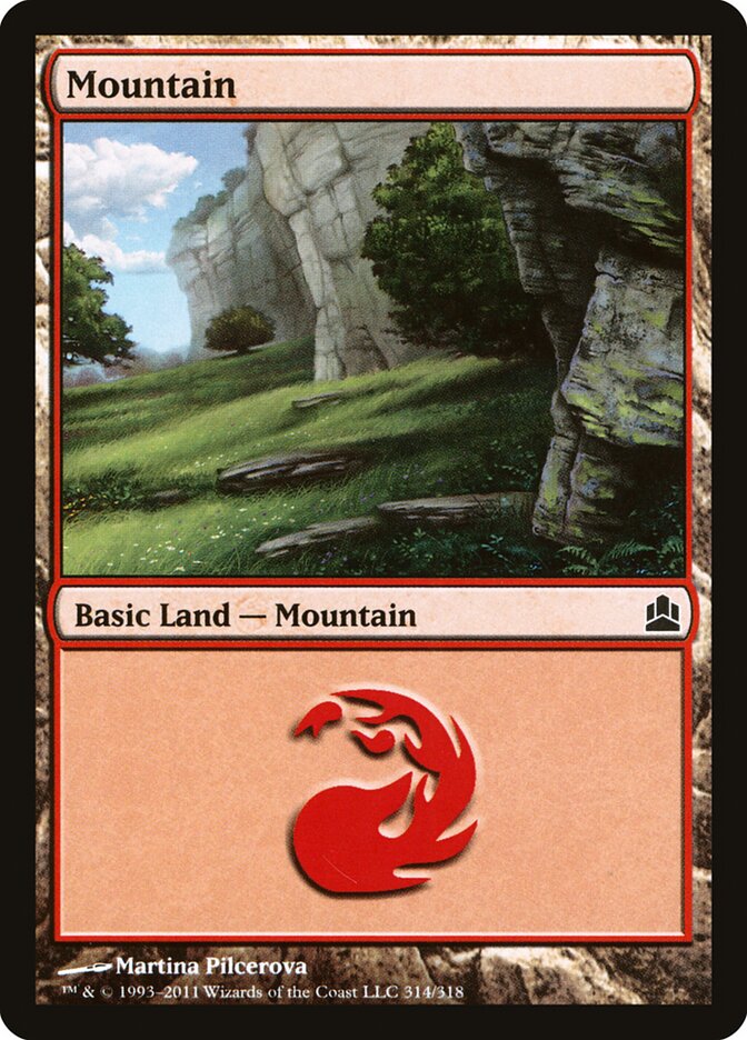 Montagne — Commander 2011 314/318