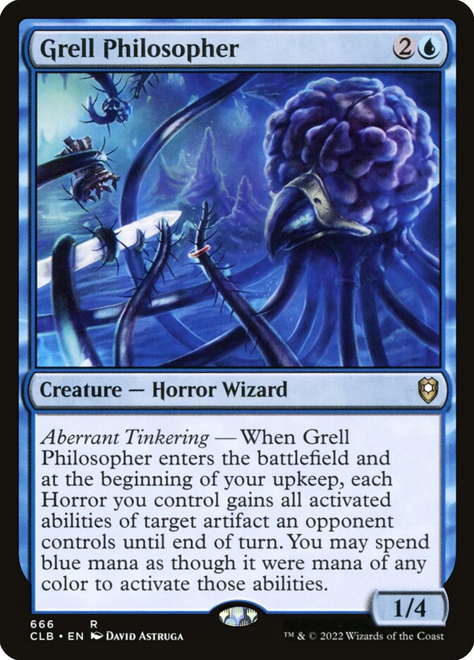 Grell Philosopher — Commander Legends: Battle for Baldur's Gate 666/936