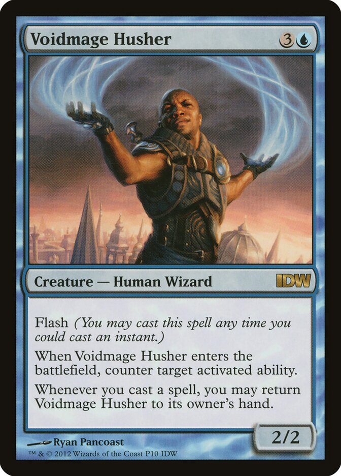 Voidmage Husher — IDW Comics Inserts 10/17
