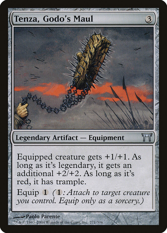 Tenza, Godo's Maul — Champions of Kamigawa 271/307