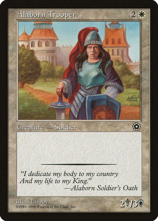 Alaborn Trooper — Portal Second Age 4/165