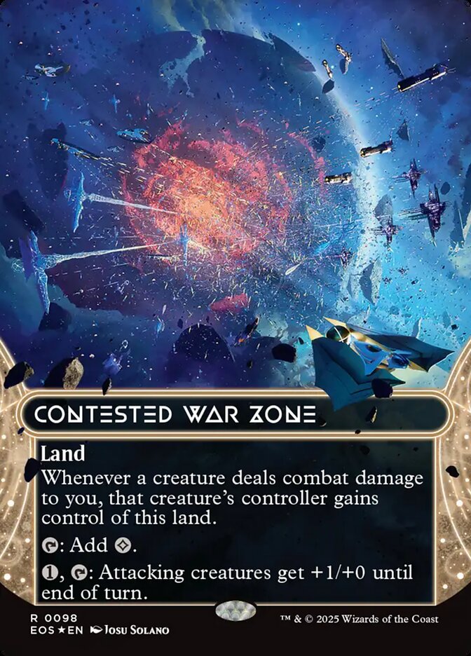 Contested War Zone — Edge of Eternities: Stellar Sights 98/180