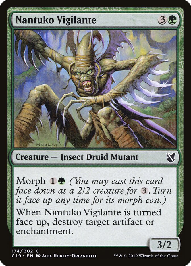 Vigilant nantuko — Commander 2019 174/302