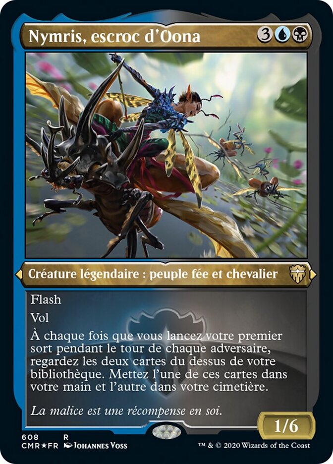 Nymris, escroc d'Oona — Commander Legends 608/718