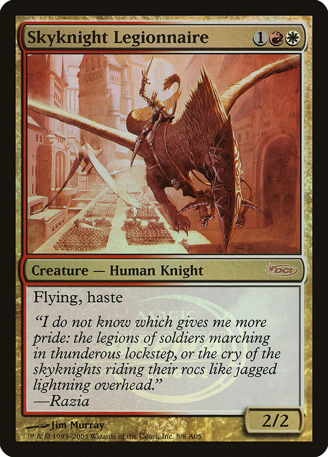 Skyknight Legionnaire — Arena League 2005 8/8