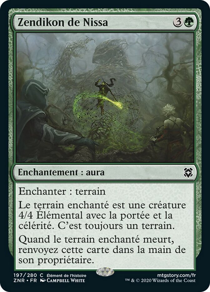 Zendikon de Nissa — Zendikar Rising 197/406