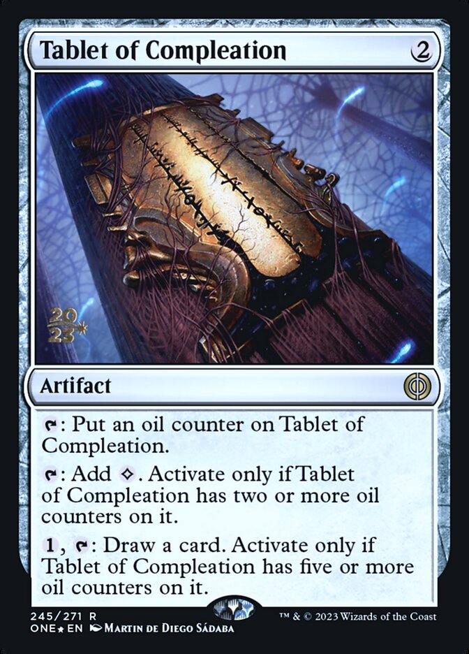 Tablet of Compleation — Phyrexia: All Will Be One Promos 245s/160