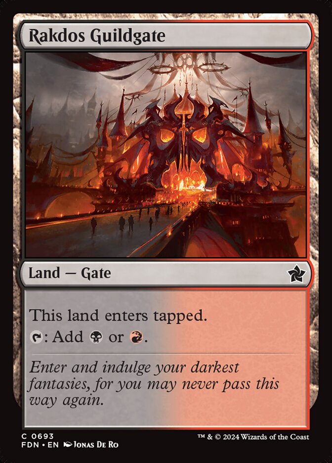 Rakdos Guildgate — Foundations 693/771
