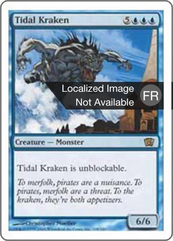 Kraken des marées — Eighth Edition 108/710