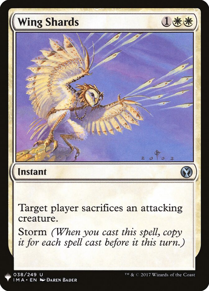 Wing Shards — The List IMA-38/5581