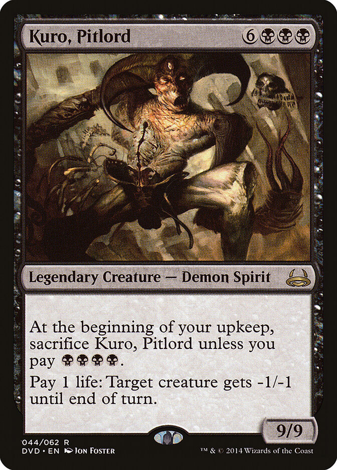 Kuro, Pitlord — Duel Decks Anthology: Divine vs. Demonic 44/62