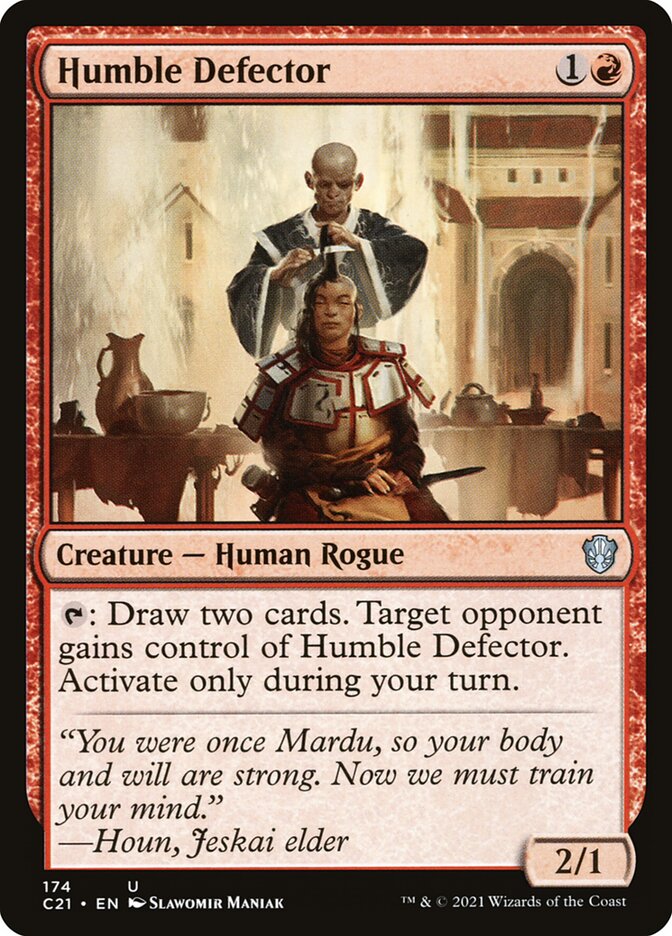 Humble Defector — Commander 2021 174/409